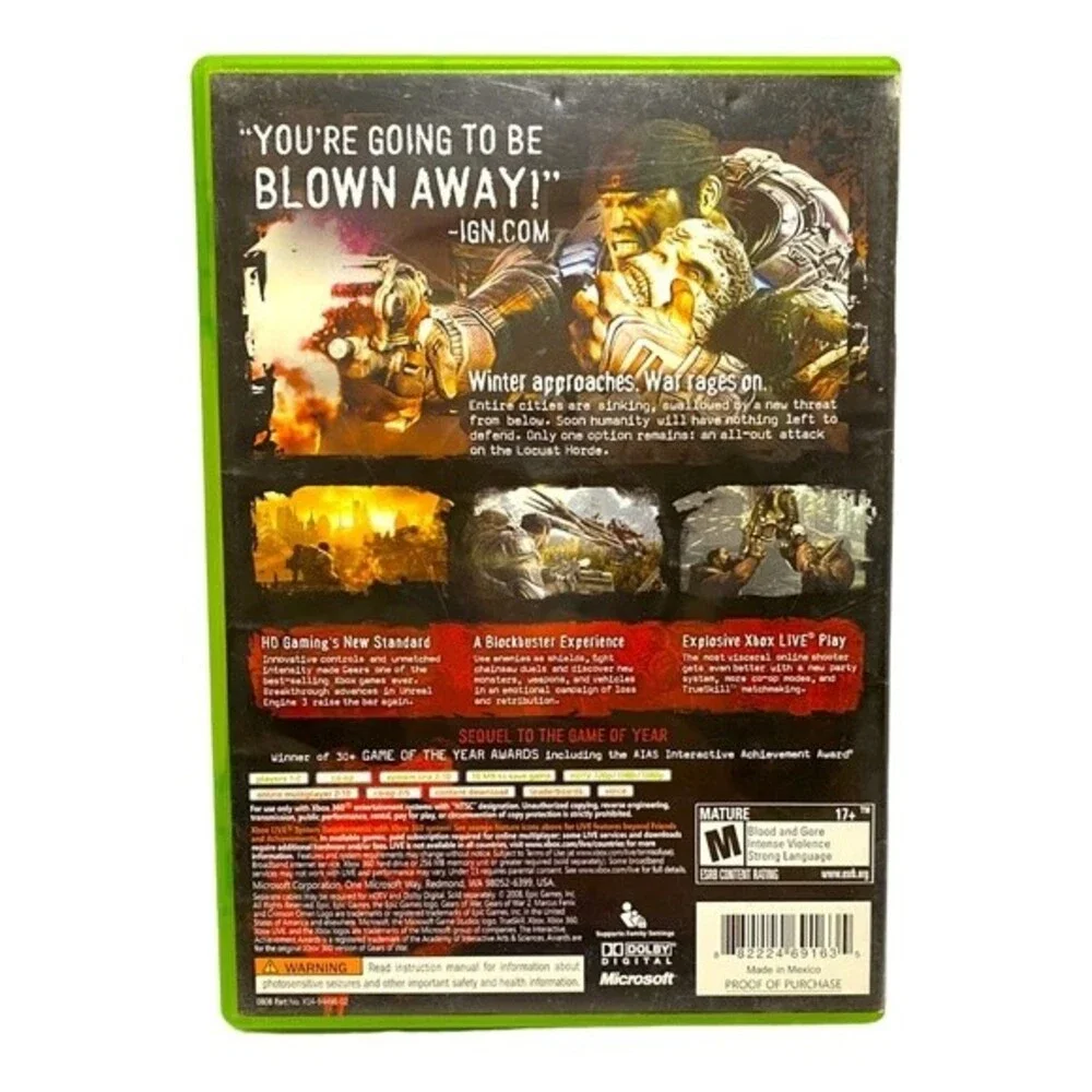 Gears of War 2 Xbox 360